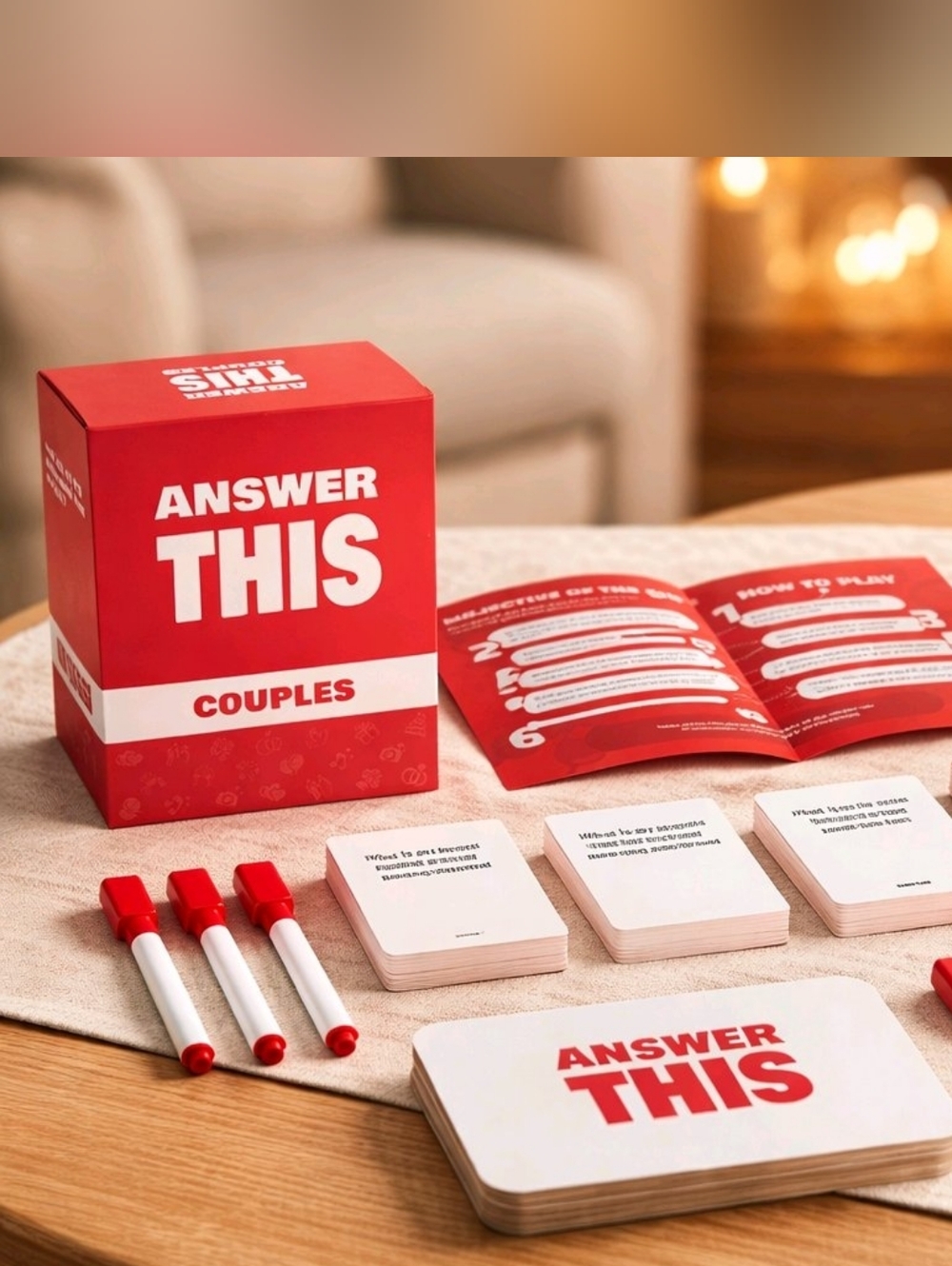 Answer This Couples Party Game NIB #MISC2 - Picture 2 of 9